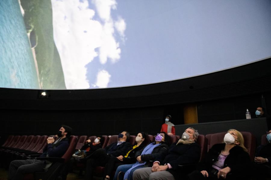 Reinaguración del Planetario de Montevideo