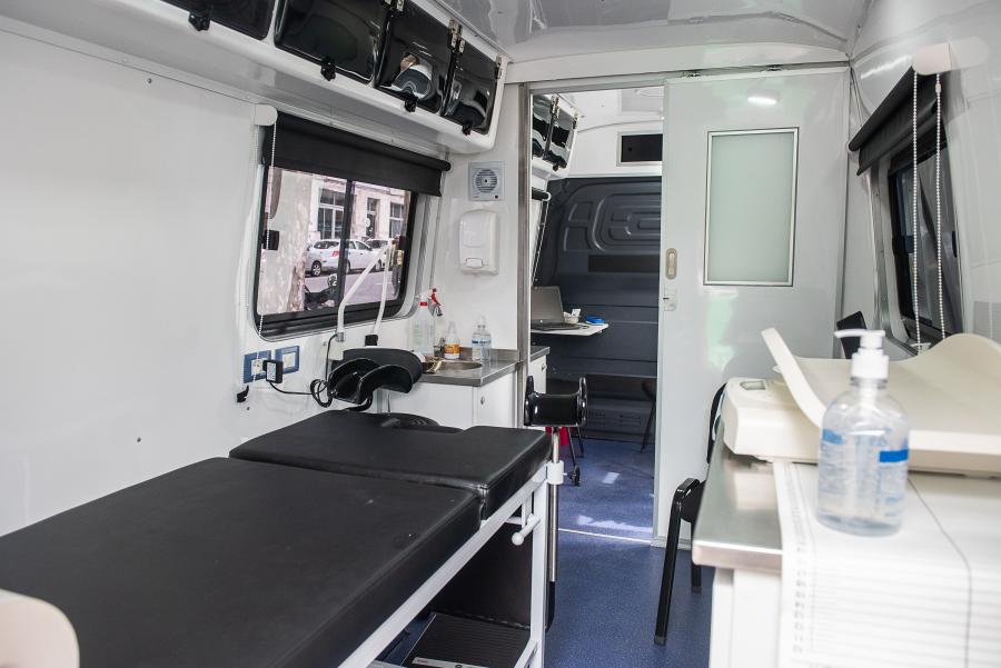 Lanzamiento del primer policlínico móvil en el marco del Plan ABC 