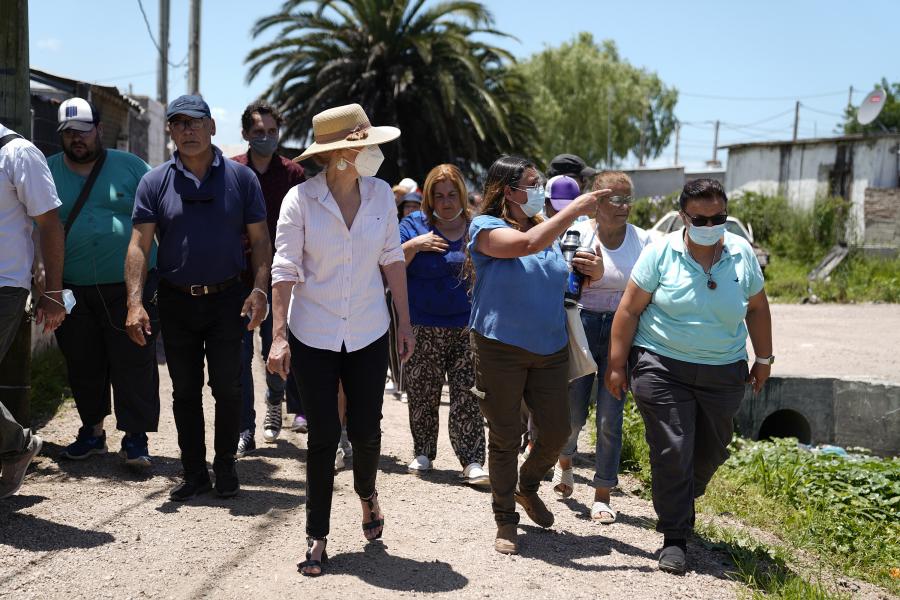 Recorrida por el barrio El Viñedo