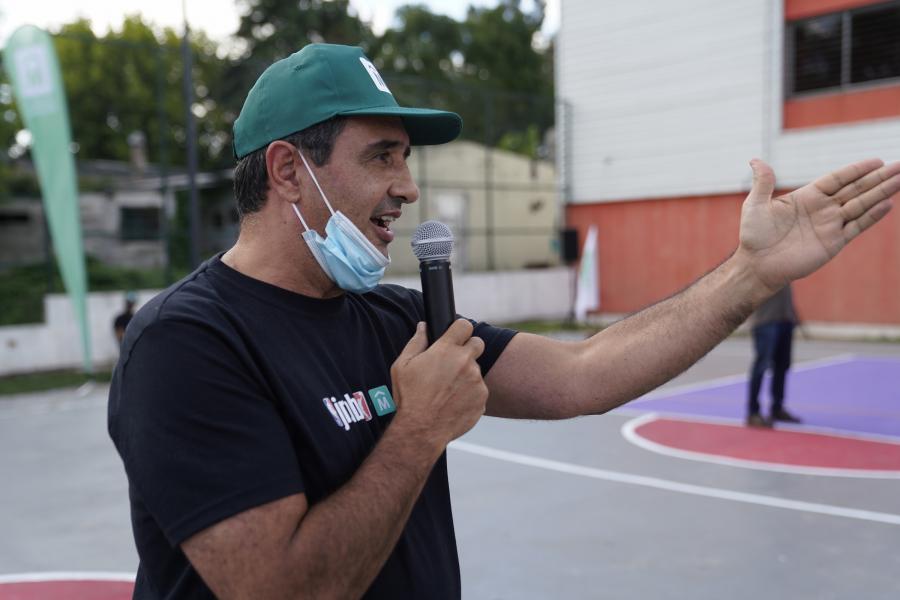 Torneo Jr. NBA en el polideportivo del Municipio G