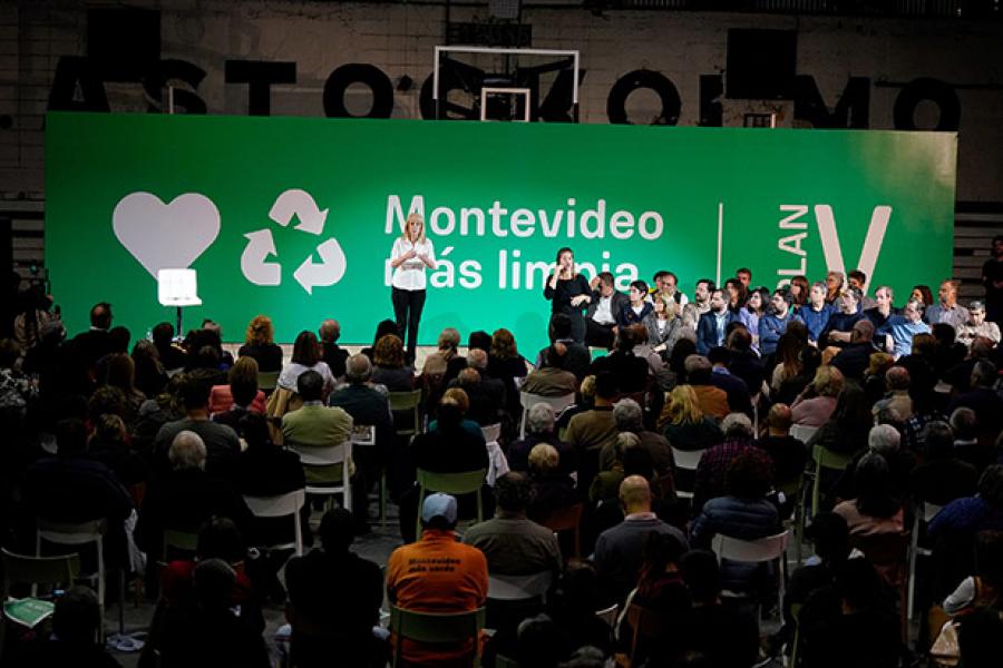 Presentación del Plan V de saneamiento y limpieza