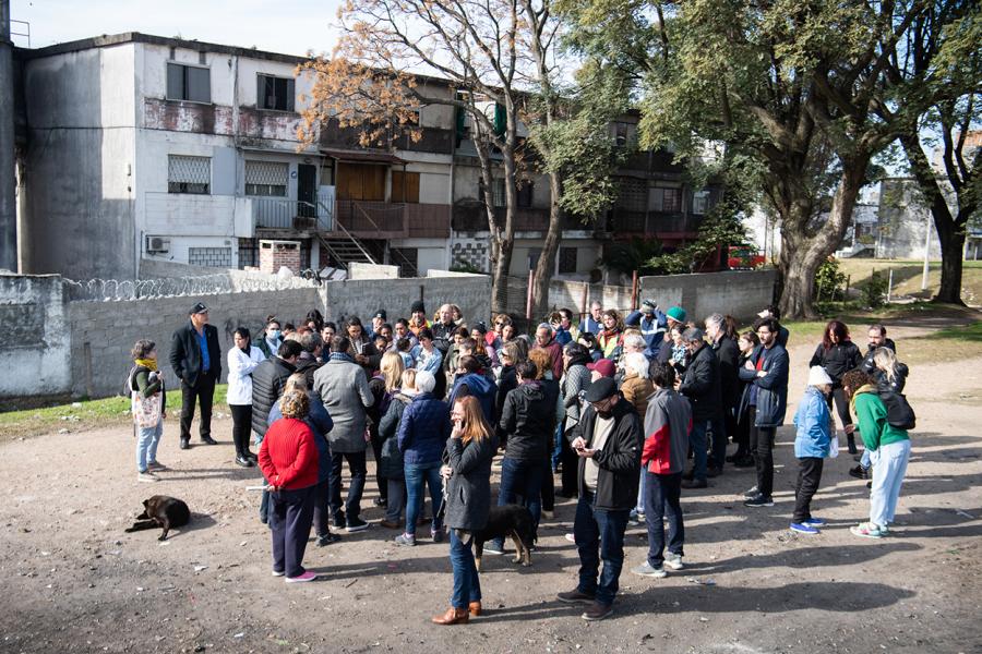 Recorrida por barrio Aquiles Lanza