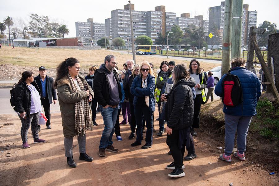 Recorrida por barrio Aquiles Lanza