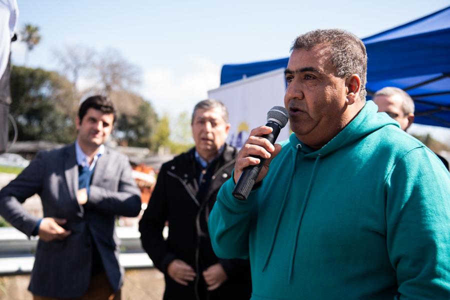 Inaugurción de viviendas en el asentamiento Campichuelo Itapé