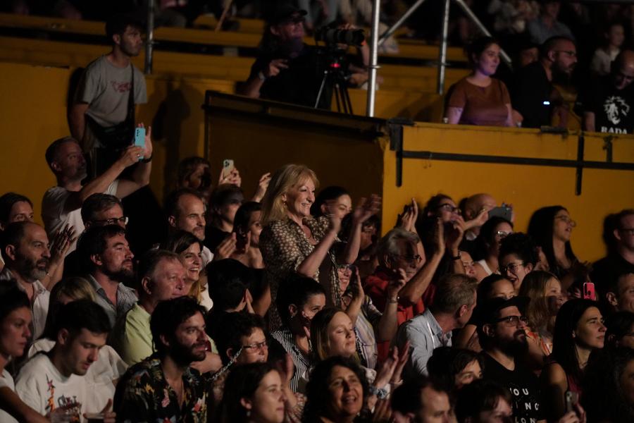 Concierto de Ruben Rada en el Teatro de Verano en el marco de la XXVII Cumbre de Mercociudades en Montevideo