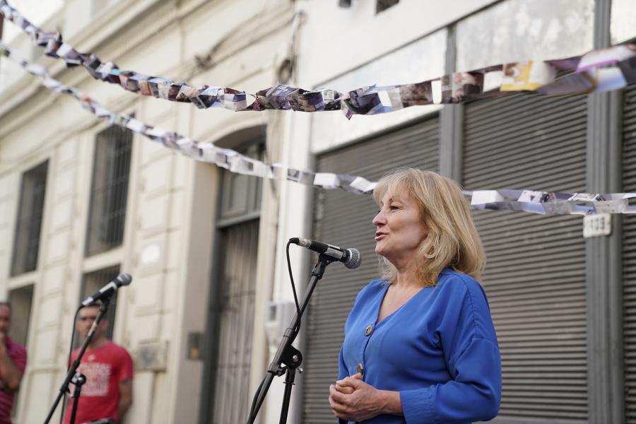  Inauguración de la Marca de Memoria de la guardería Andresito en Ciudad Vieja