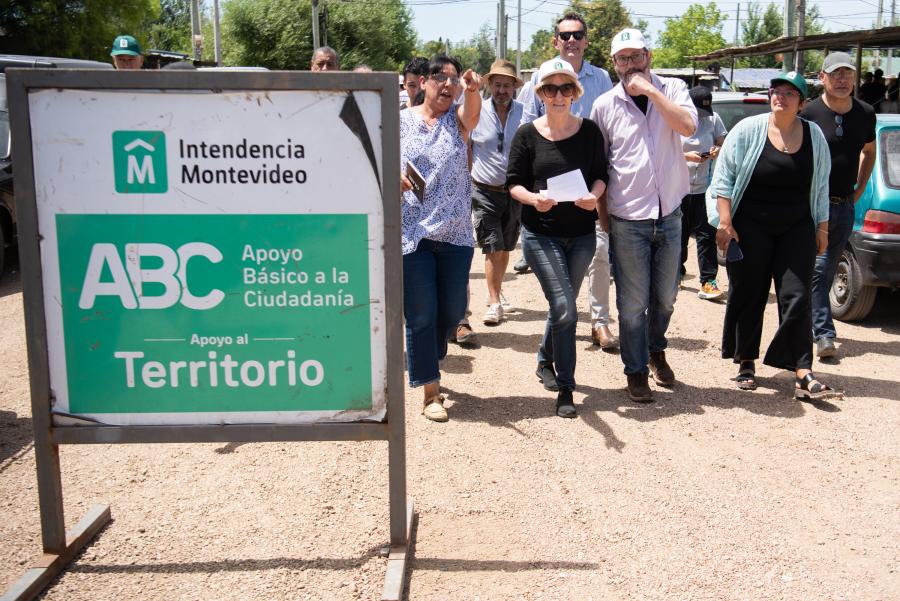 Recorrida por obras en barrio Los Sueños