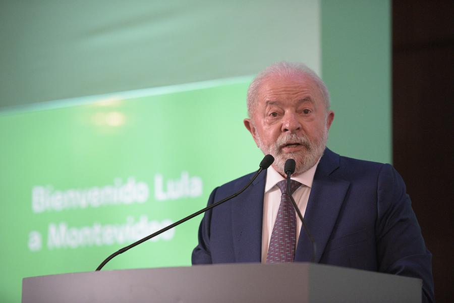  Visita del presidente de Brasil, Luiz Inácio Lula da Silva, a la Intendencia de Montevideo
