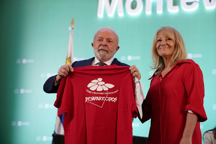  Visita del presidente de Brasil, Luiz Inácio Lula da Silva, a la Intendencia de Montevideo