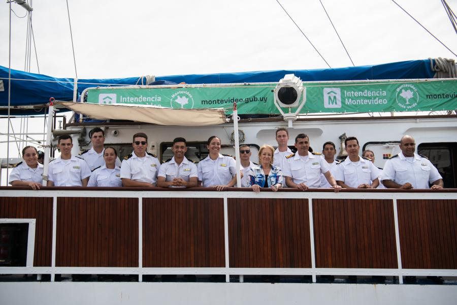 Viaje de instrucción en el velero escuela «Capitán Miranda»