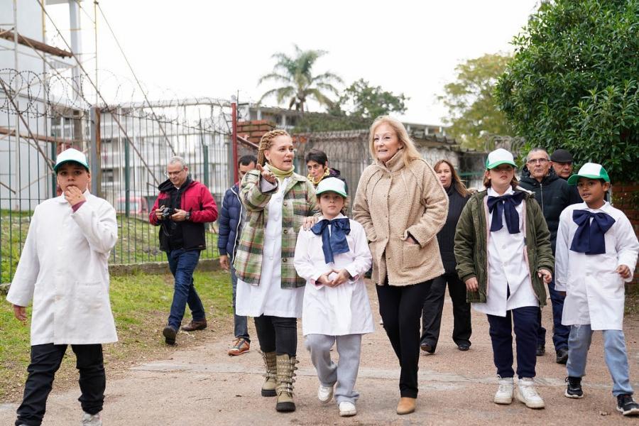 Huerta comunitaria de la Escuela Nº  249