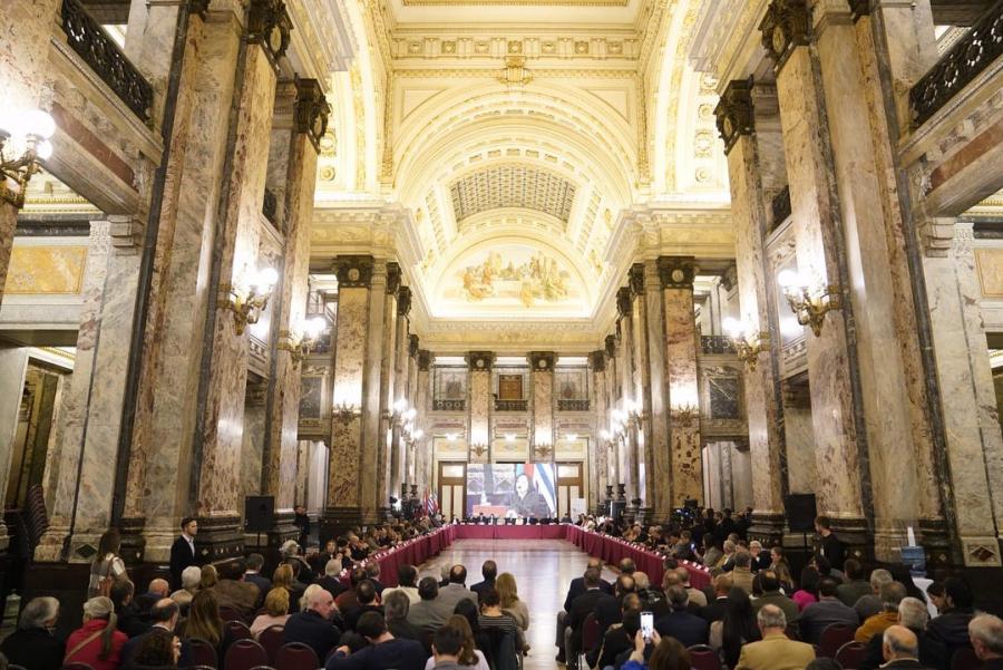 Congreso Nacional de Ediles en el Palacio Legislativo