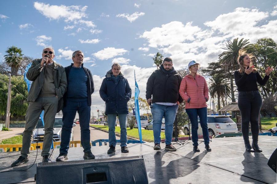  Obras del presupuesto participativo en el gimnasio Huracán del Paso de la Arena