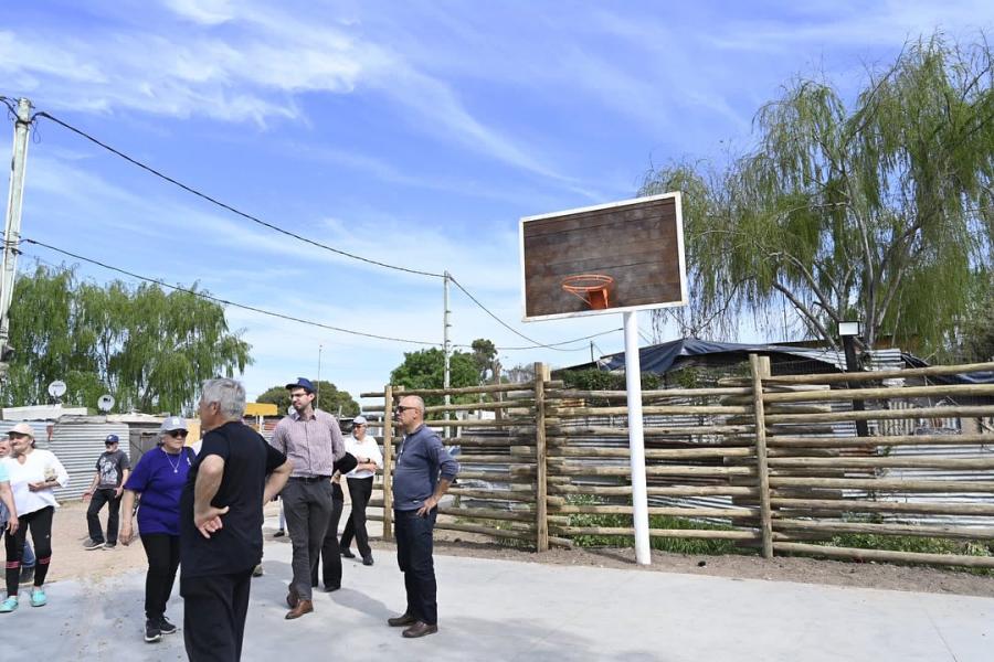 Recorrimos el barrio las Cabañitas