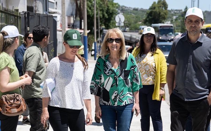 Recorrida por obras del programa camino a clase