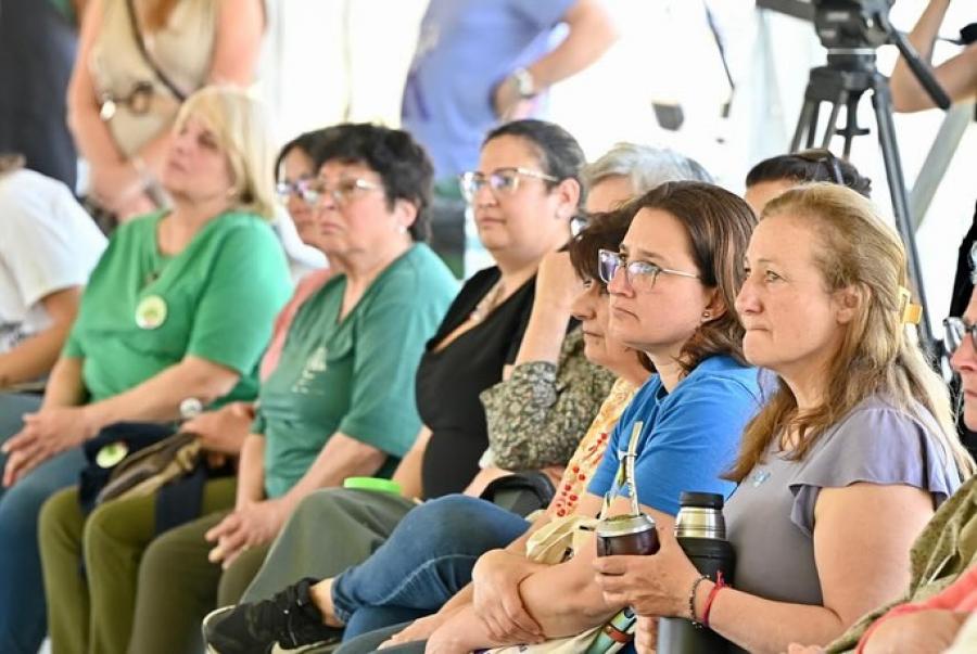 Encuentro con mujeres rurales en el pagro