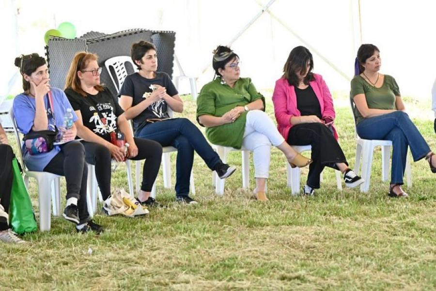 Encuentro con mujeres rurales en el pagro