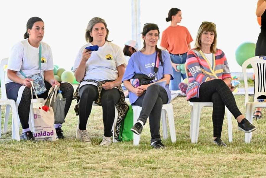 Encuentro con mujeres rurales en el pagro