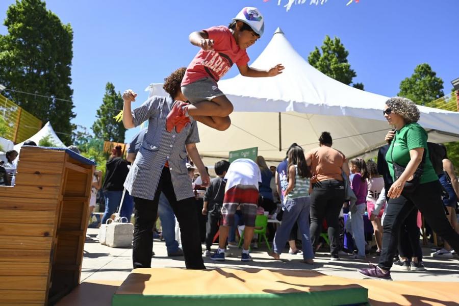 10 años de la plaza Casavalle