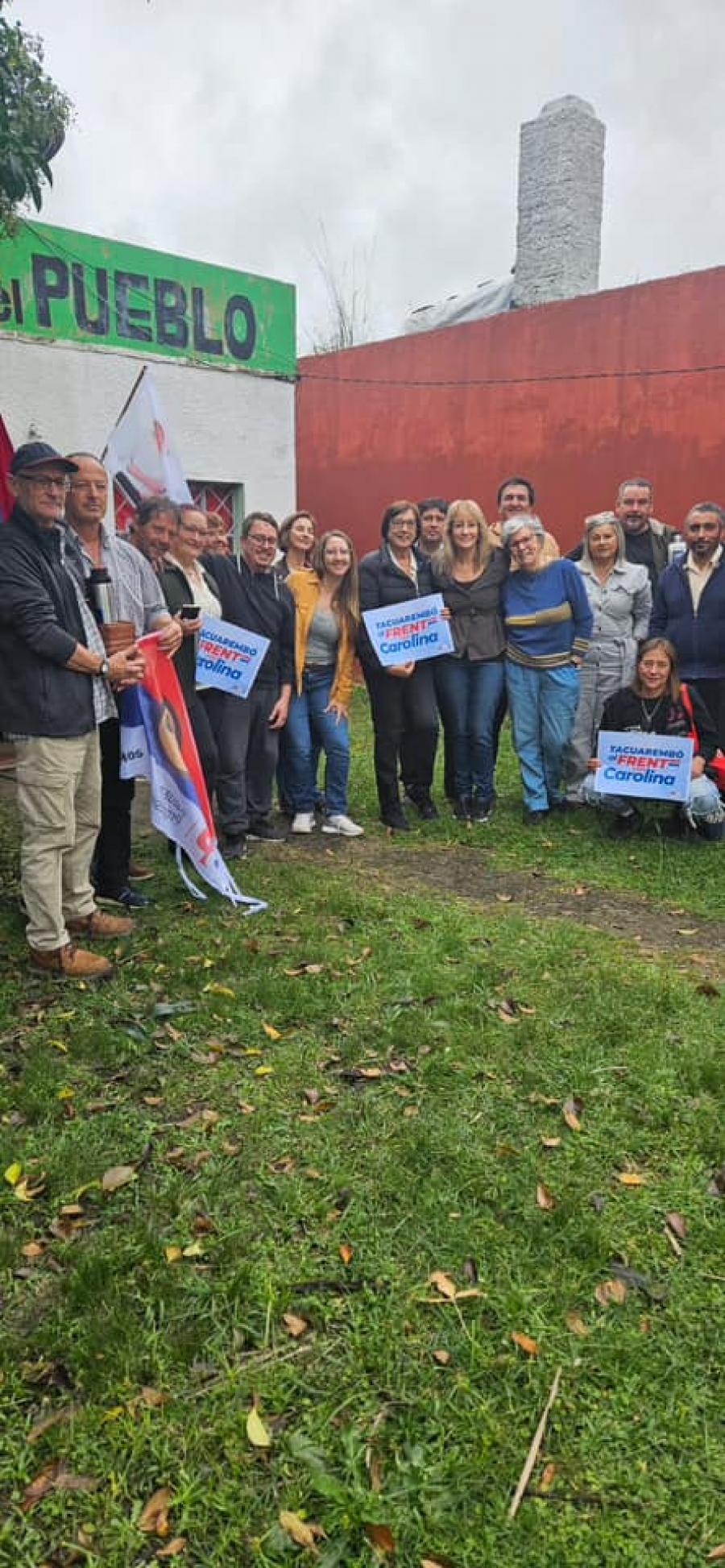 Acto unitario en Tacuarembó