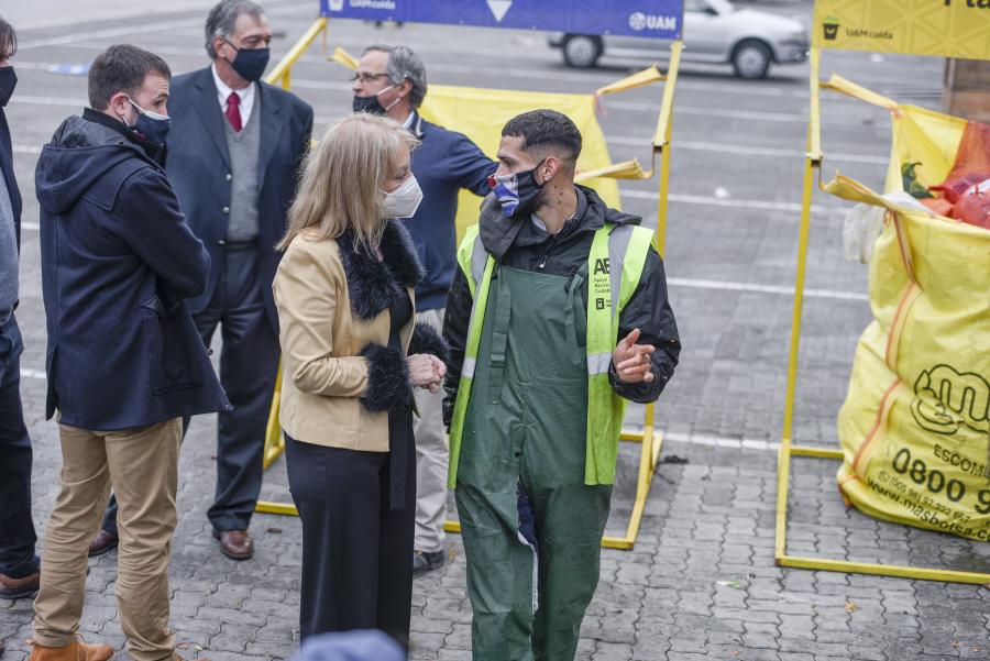 Visita a la UAM junto al ministro Fernando Mattos 