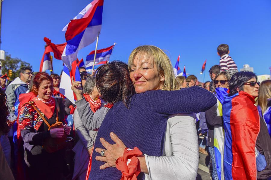 Banderolazo en Playa Ramírez 