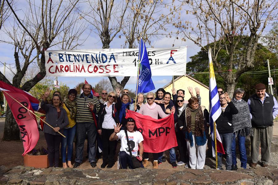 Plaza pública de Conchillas 
