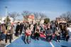 Inauguración de obras de la plaza Laguna