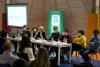  Charla en Municipio F sobre cambios en movilidad y policlinicas móviles