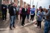 Recorrida por las obras de realojo del barrio La Chacarita