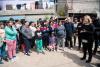 Recorrida por las obras de realojo del barrio La Chacarita