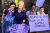 Marcha 8M en Casavalle 