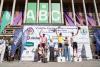 Llegada de la 78a Vuelta Ciclista del Uruguay
