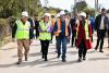 Recorrida por obra Sarandí en el marco del programa de Saneamiento Urbano