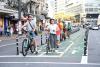 Bienvenida a la ciclovía de Av. 18 de julio