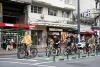 Bienvenida a la ciclovía de Av. 18 de julio