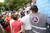Operativo de ayuda por las inundaciones.